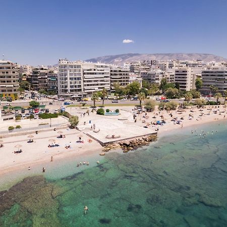 Luxury Seaside Apartment Next To Starbucks Opossite The Beach Park Of Flisvos Athen Eksteriør bilde