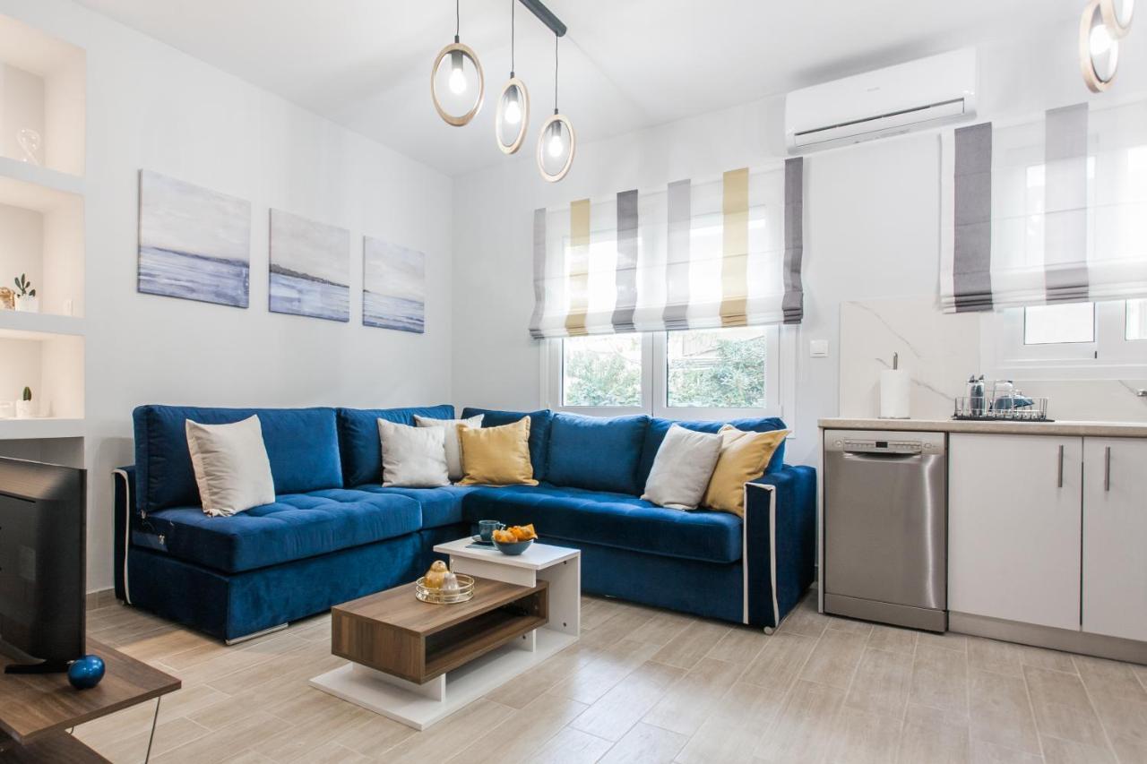 Luxury Seaside Apartment Next To Starbucks Opossite The Beach Park Of Flisvos Athen Eksteriør bilde